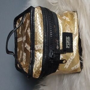 Pink Victoria's  Secret  makeup  bag